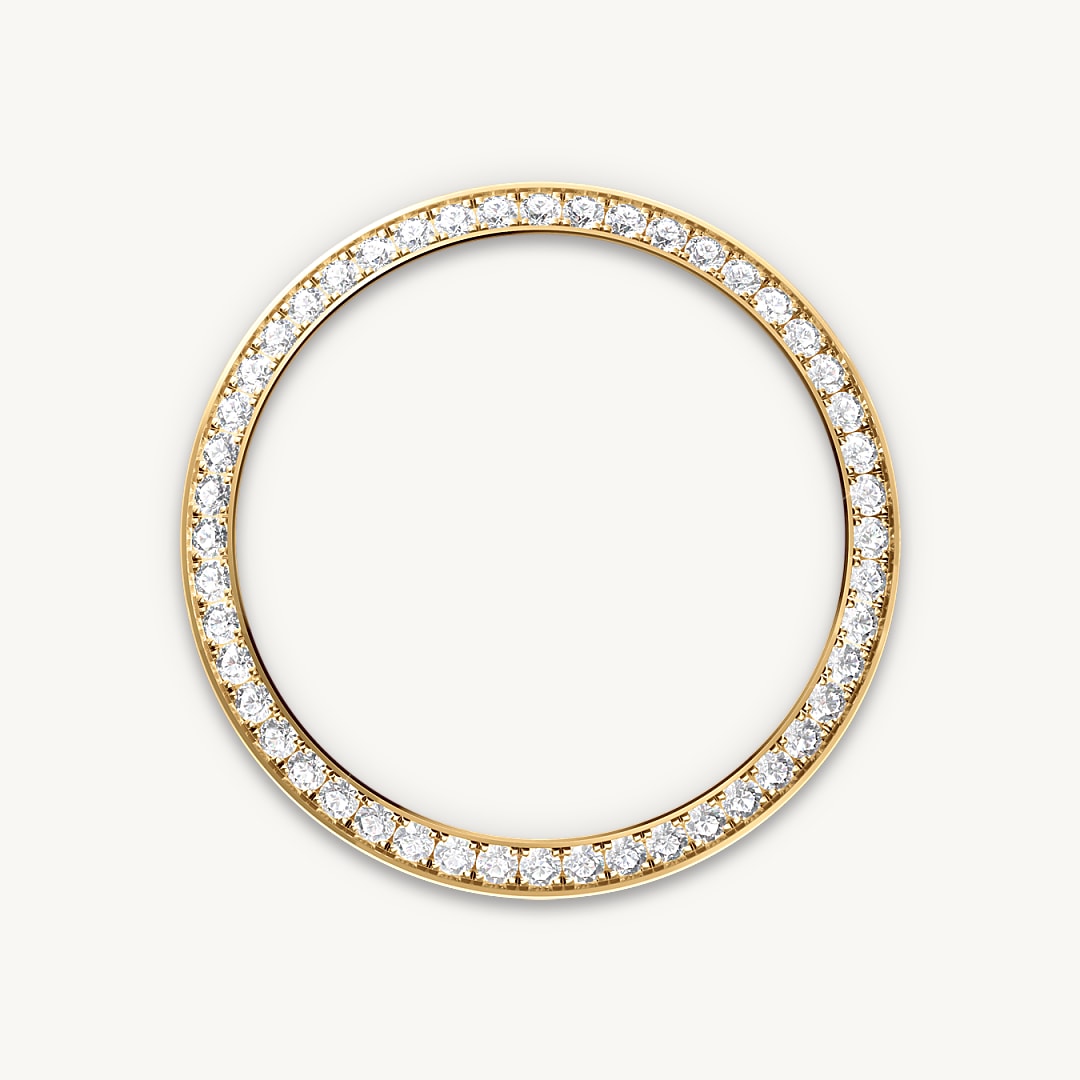 Bezel tampilan dengan berlian