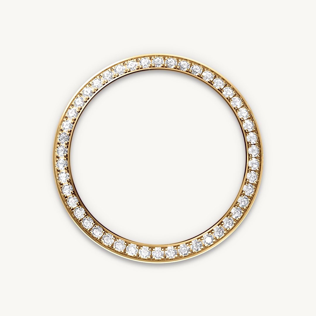 Bezel tampilan dengan berlian