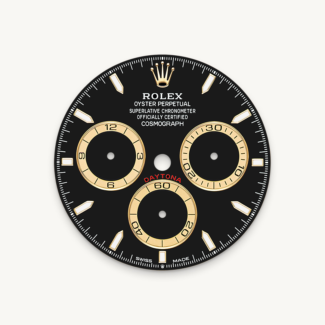 Dial hitam