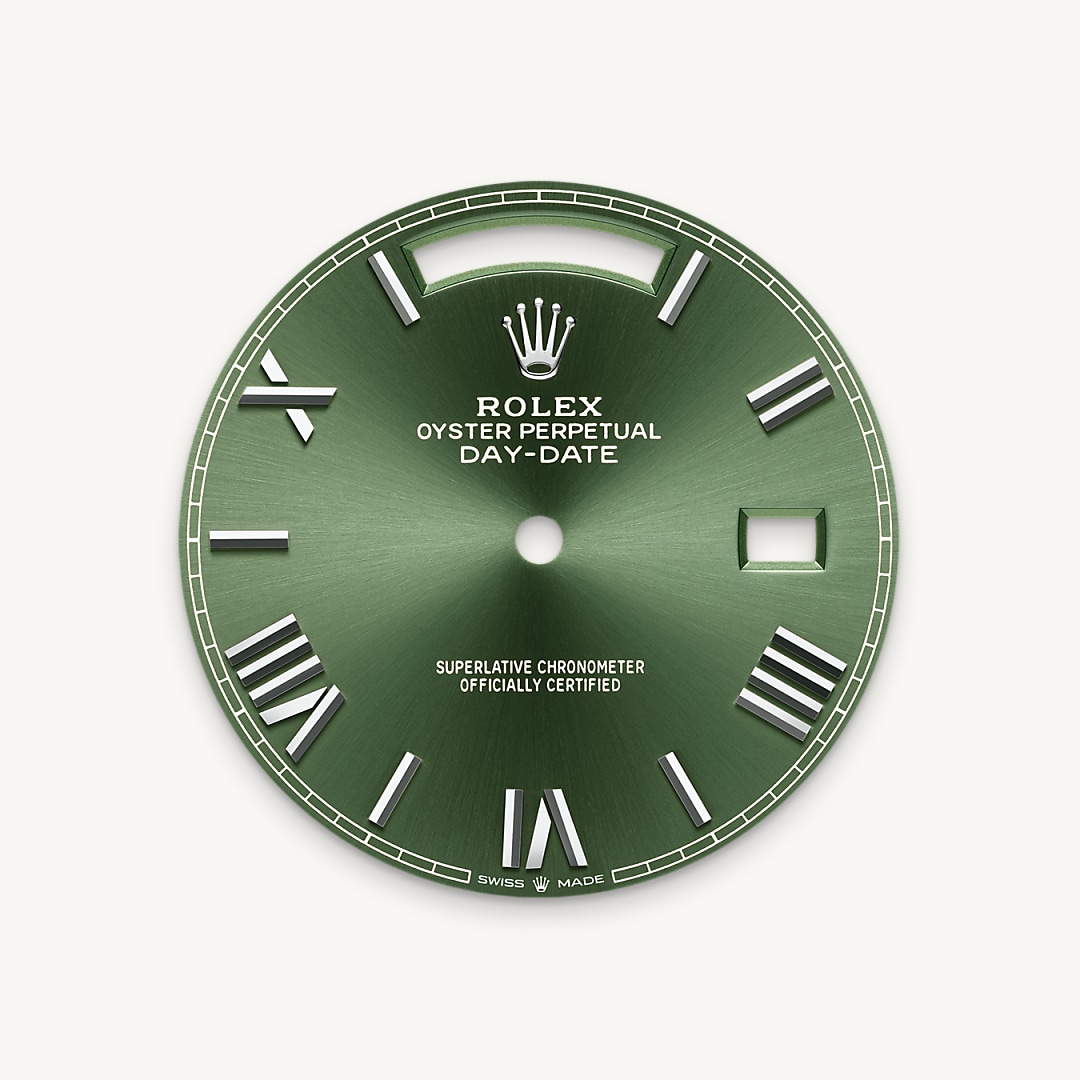 Dial Hijau Olive