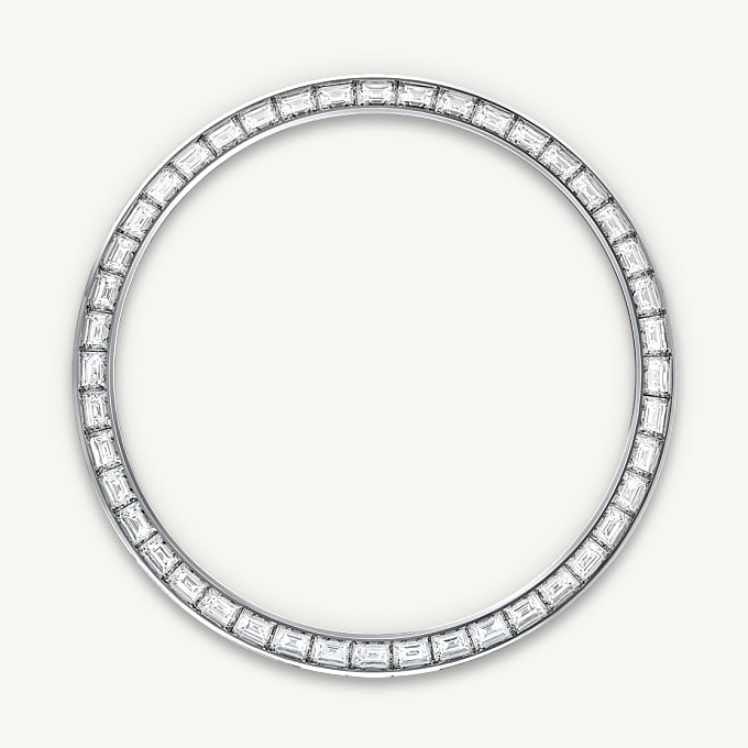 Bezel tampilan dengan berlian