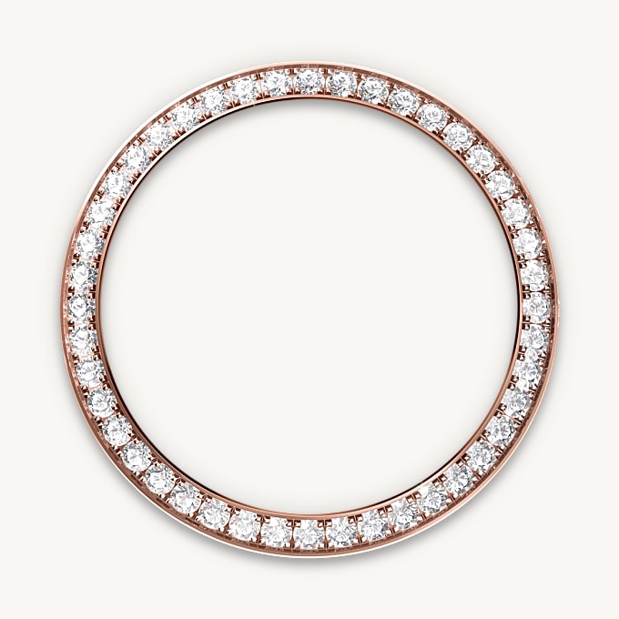 Bezel tampilan dengan berlian