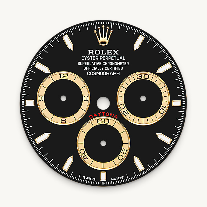Dial hitam