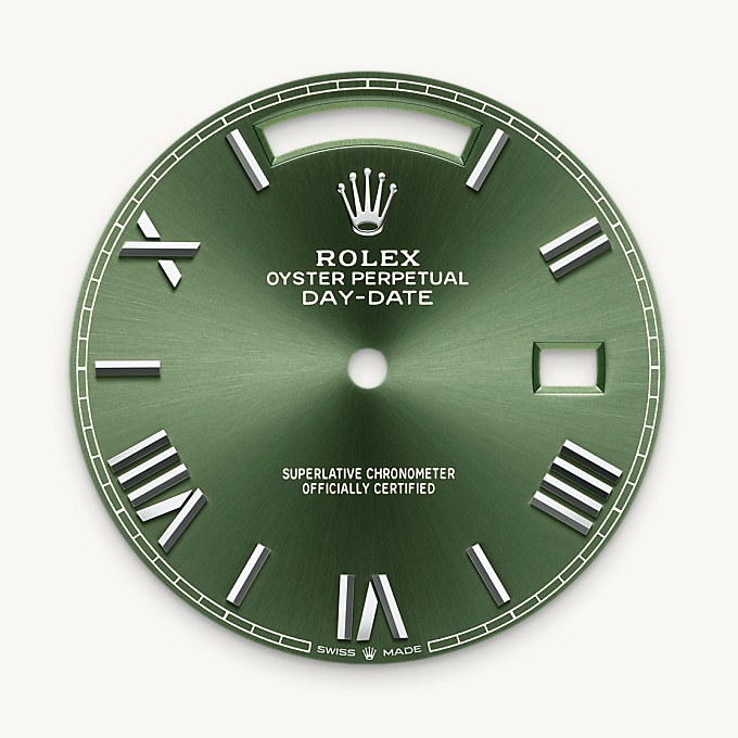 Dial Hijau Olive