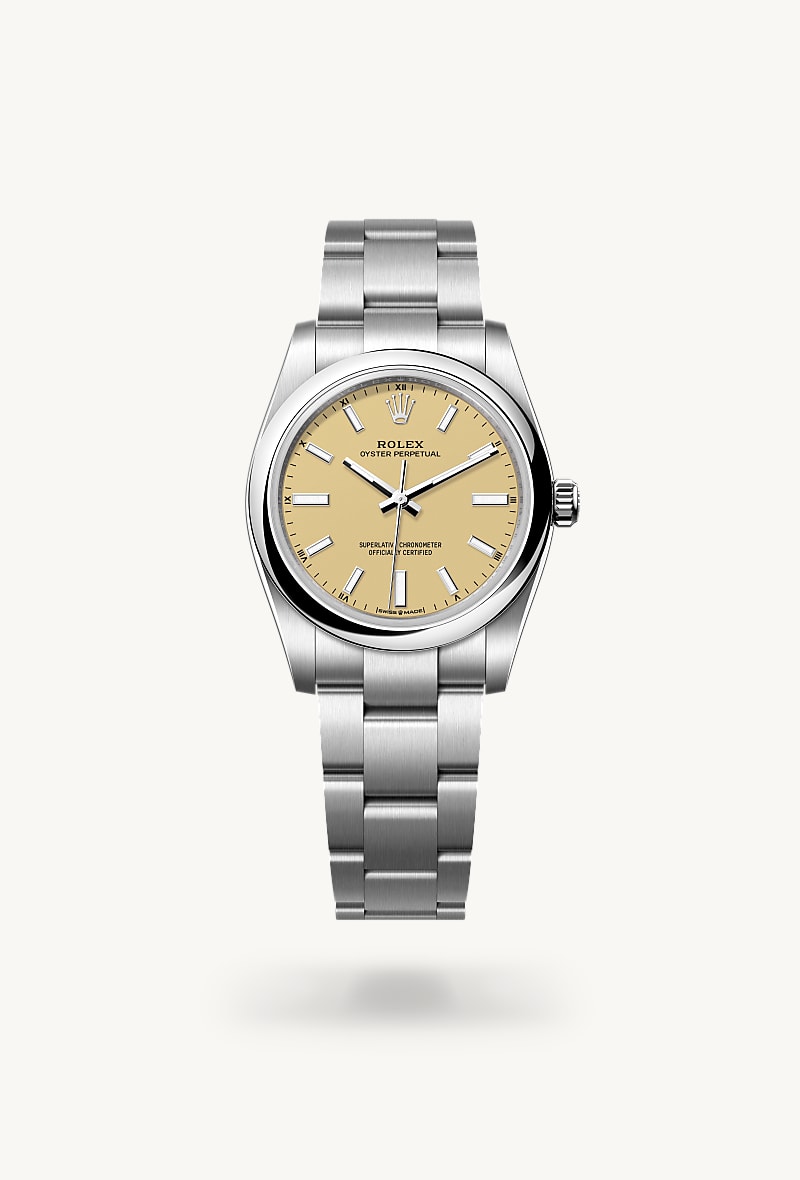 Oyster, 34 mm, Oystersteel