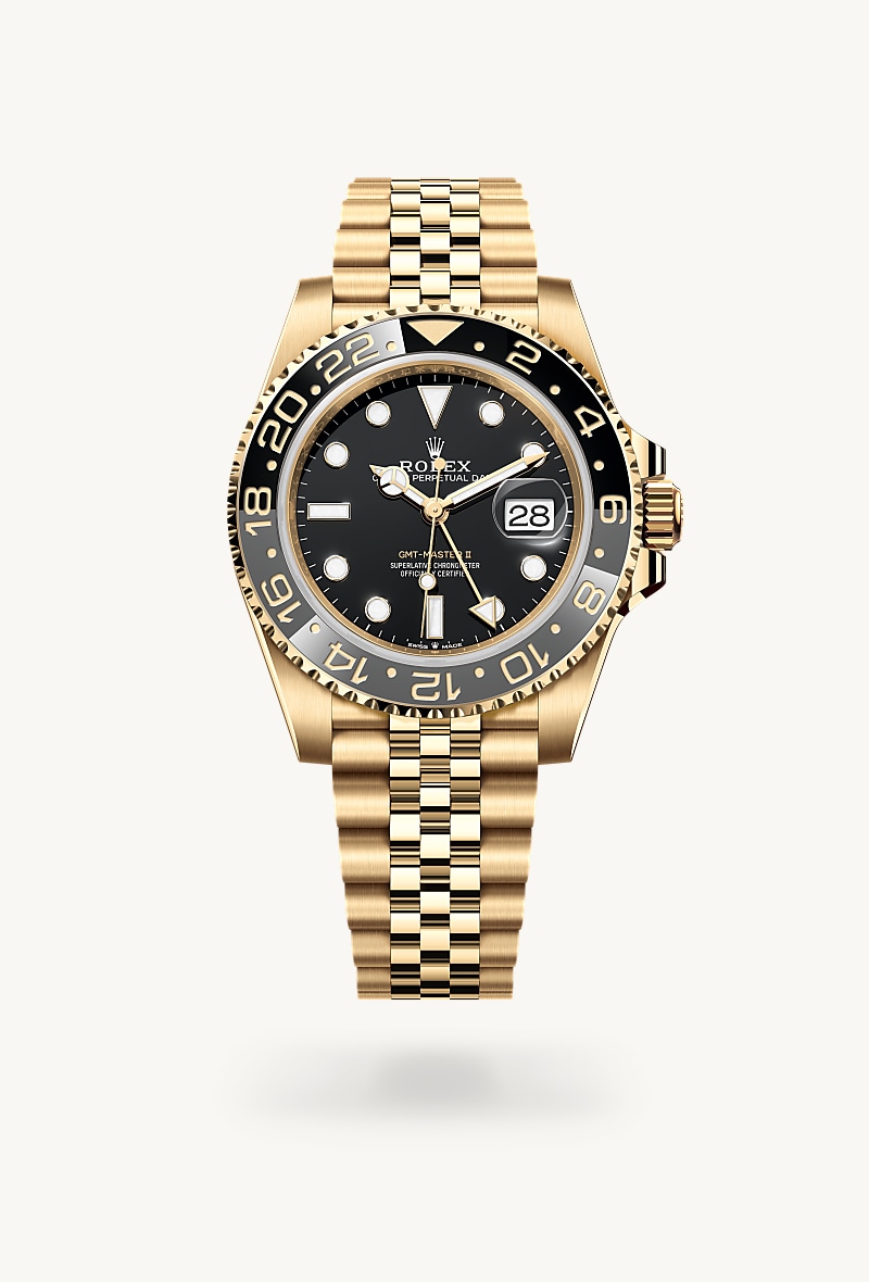 Oyster, 40 mm, emas kuning