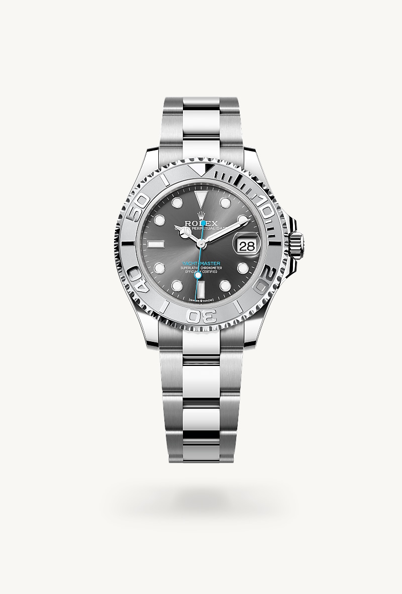 Oyster, 37 mm, Oystersteel dan platinum