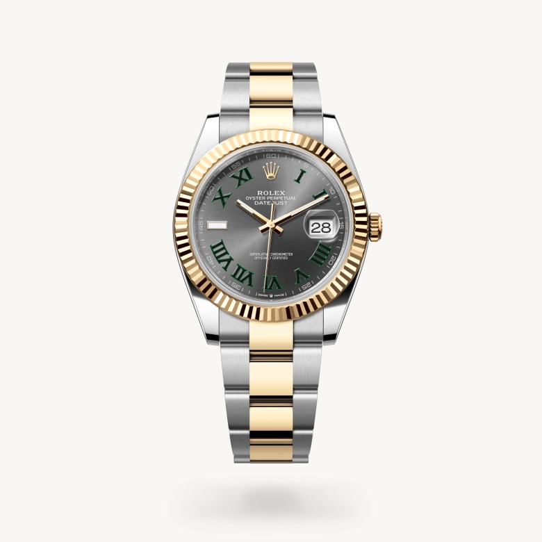 Oyster, 41 mm, Oystersteel dan emas kuning