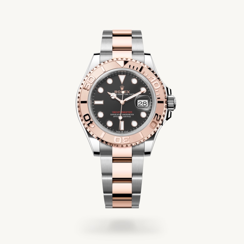 Oyster, 40 mm, Oystersteel dan emas Everose