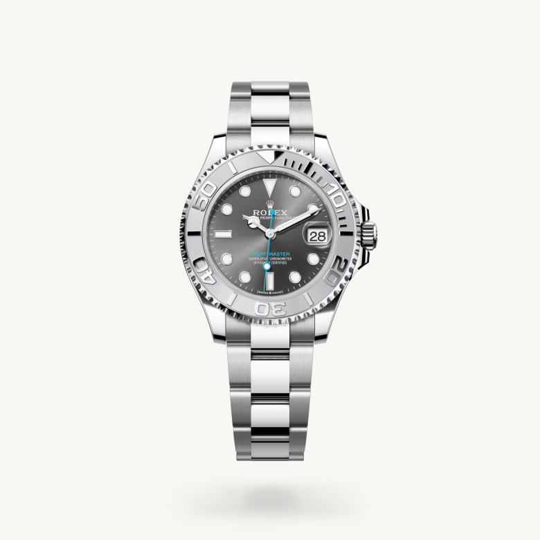 Oyster, 37 mm, Oystersteel dan platinum