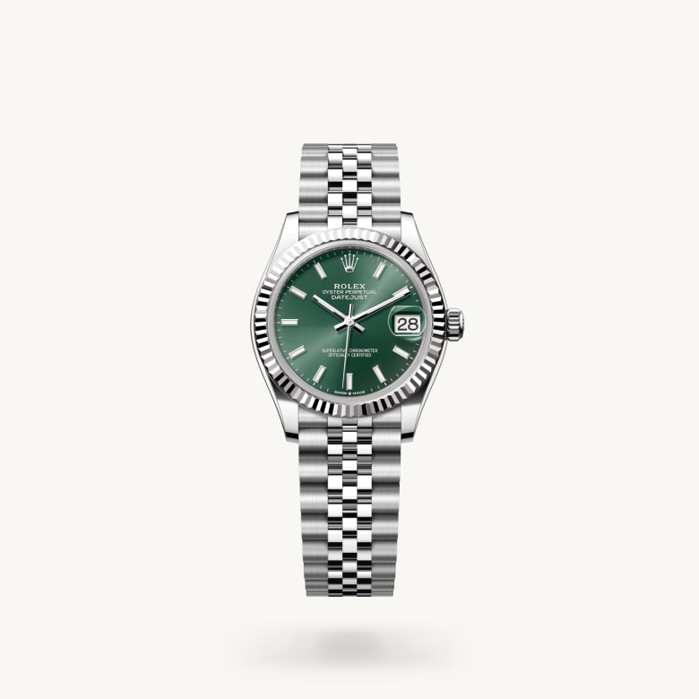 Oyster, 31 mm, Oystersteel dan emas putih