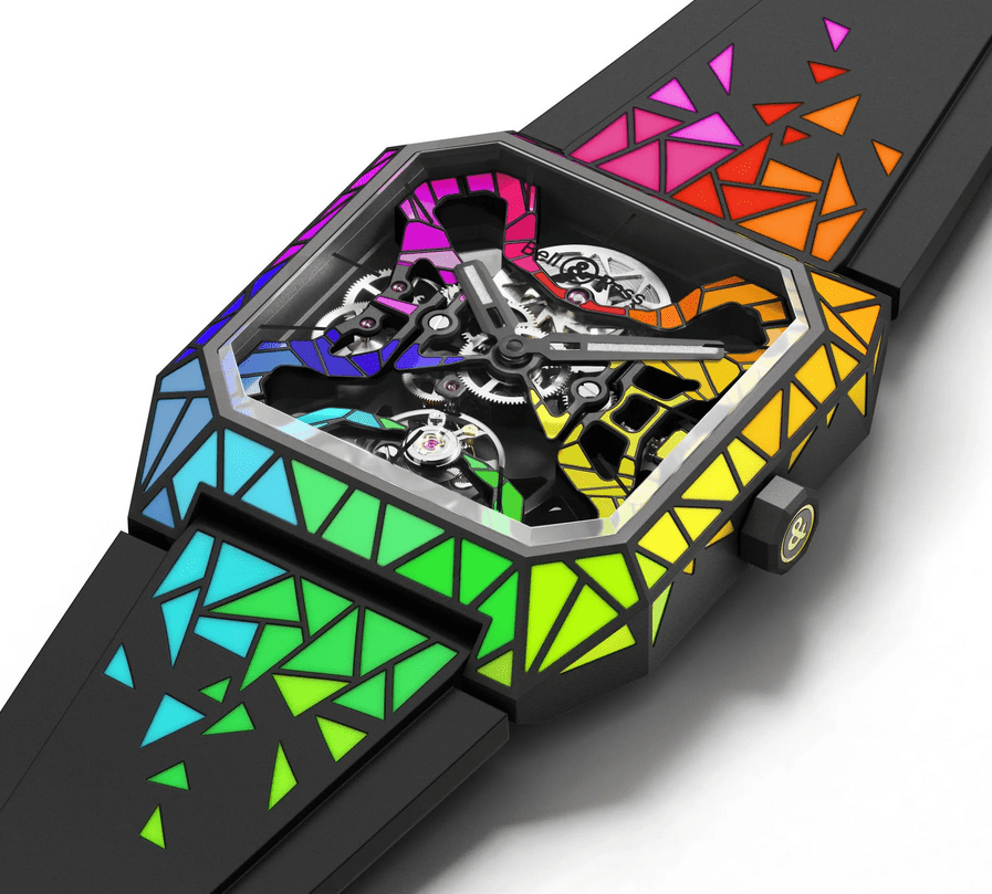 Bell & Ross BR 03 Cyber Rainbow: Perpaduan Berani yang Dirancang Khusus Untuk Only Watch 2023