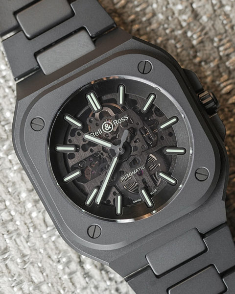 Bell & Ross BR 05 Skeleton Black Lum Ceramic