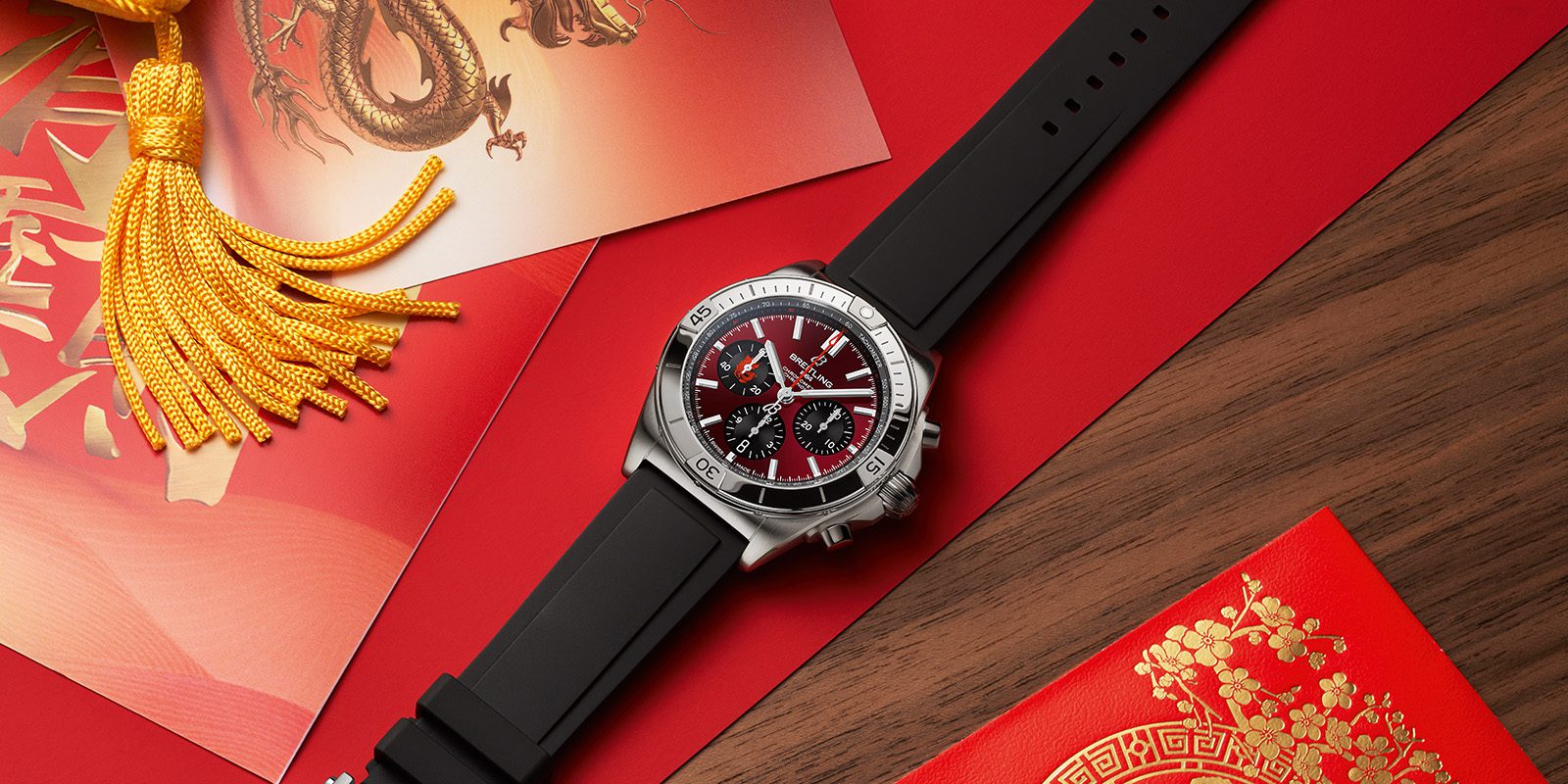 Breitling Chronomat Year of Dragon Membawa Gaya Sporty nan Mewah dalam Budaya Imlek