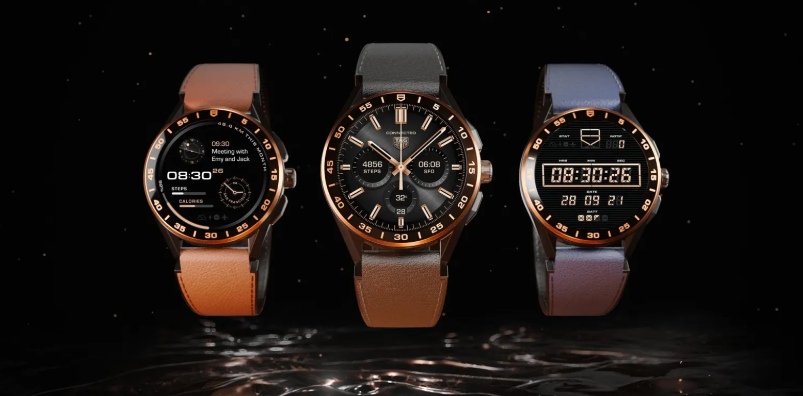 TAG Heuer Connected Tampil Lebih Mewah dengan Warna Hitam dan Emas