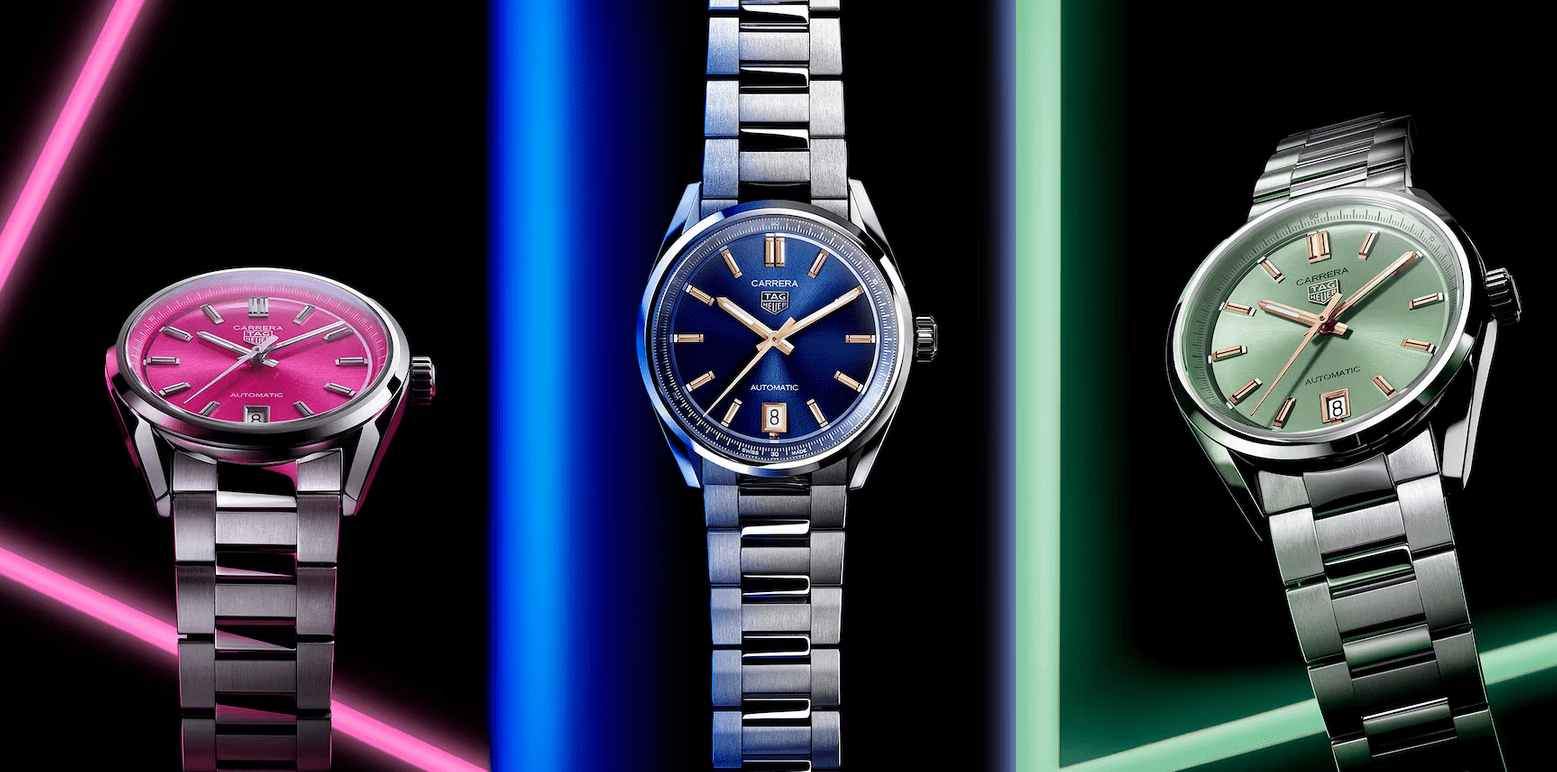 Warna-Warni Indah Dari TAG Heuer Carrera Date 36 mm Terbaru