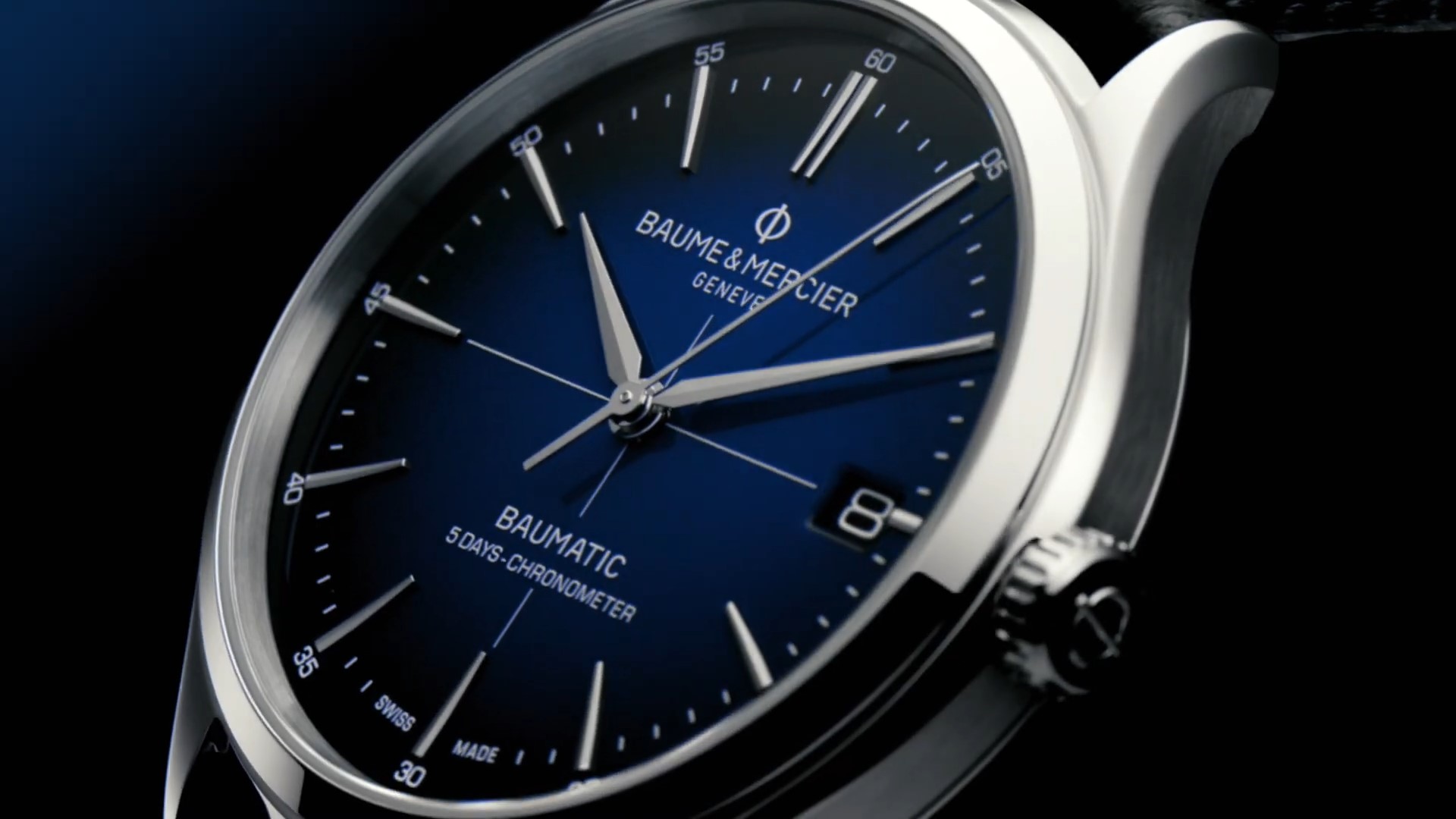 Jam Tangan Elegan & Maskulin : Baume et Mercier Clifton Baumatic