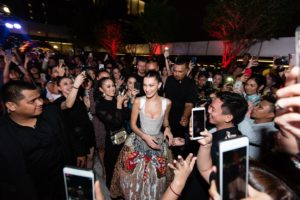 bella hadid arrives at kuala lumpur event