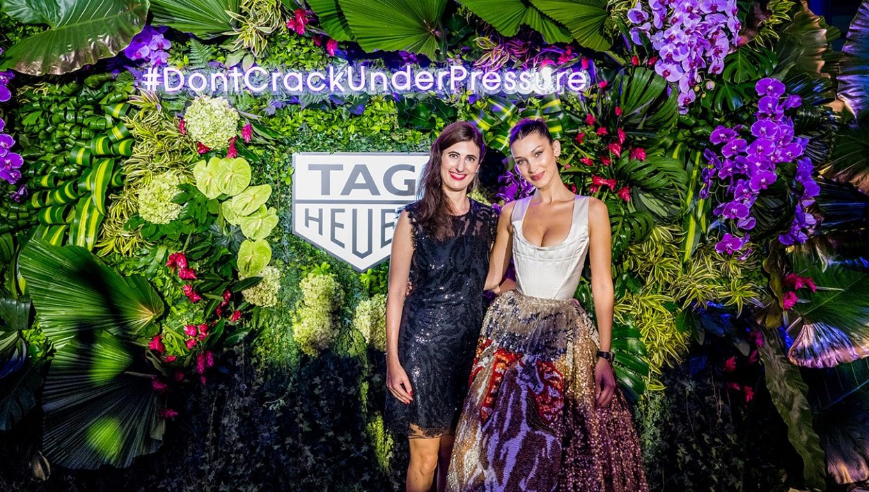 Bella Hadid Menyambangi Asia Tenggara untuk Pertama Kalinya bersama TAG Heuer