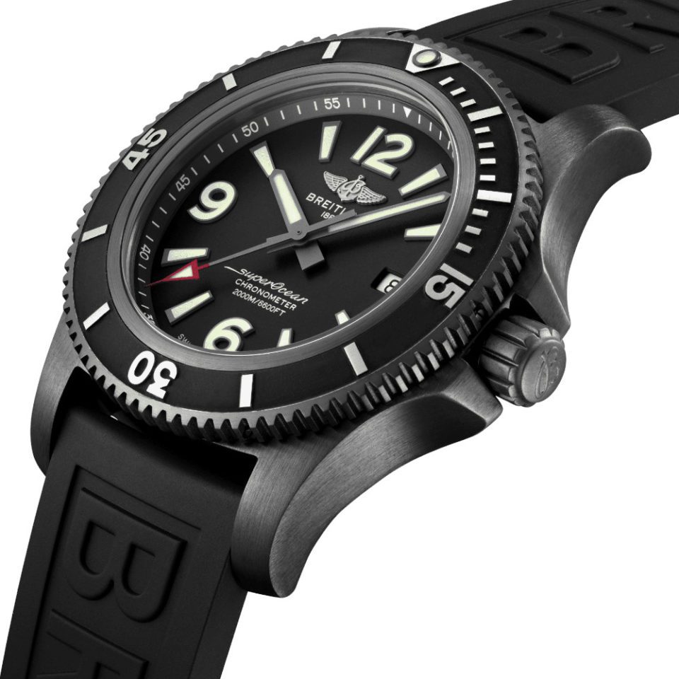 Breitling Superocean Automatic 46 Black Steel