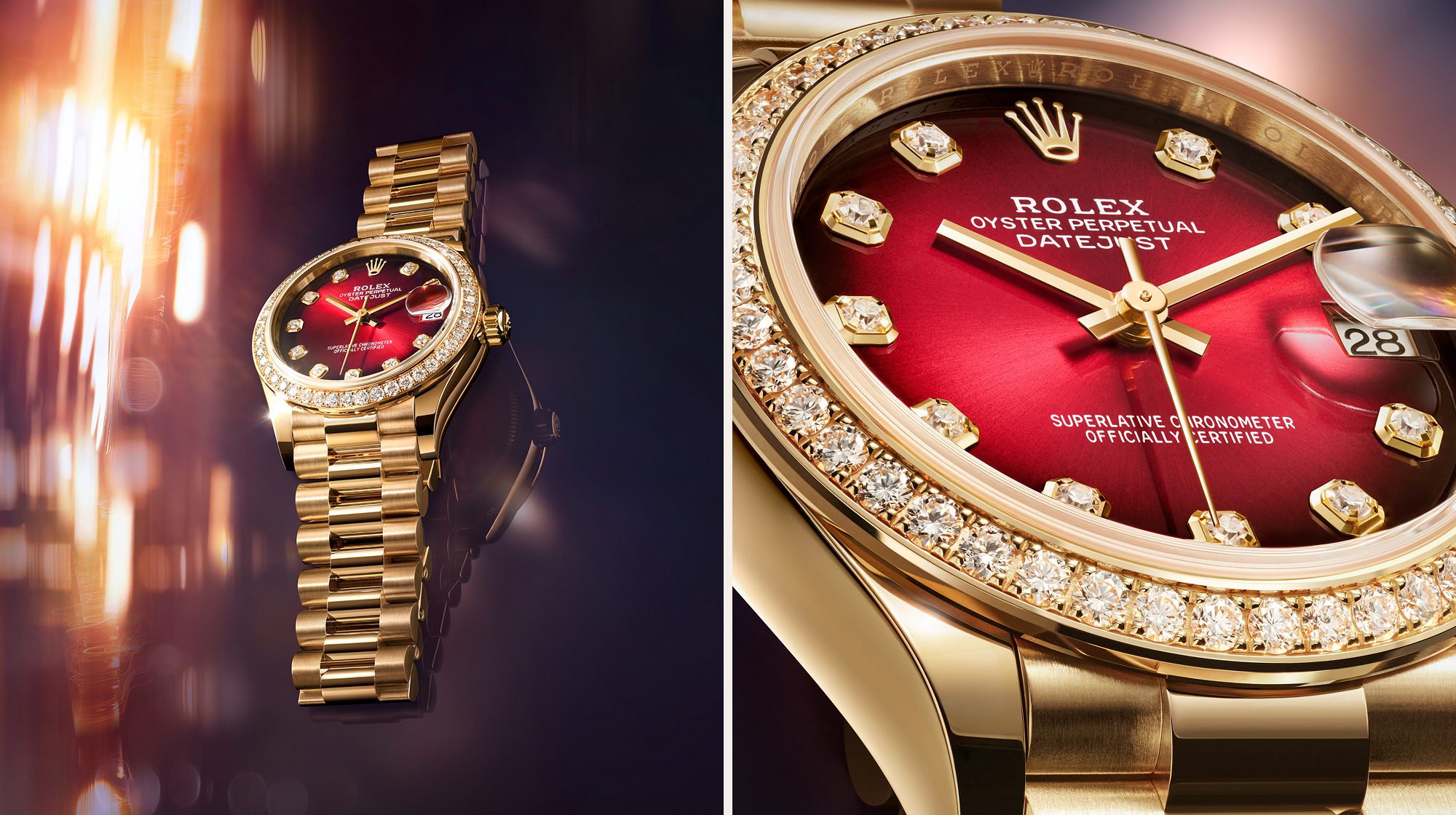 rolex new watches 2025 datejust oyster case m278288rbr 0041 2501stojan 003 and m278288rbr 0041 2412uf 001 landscape