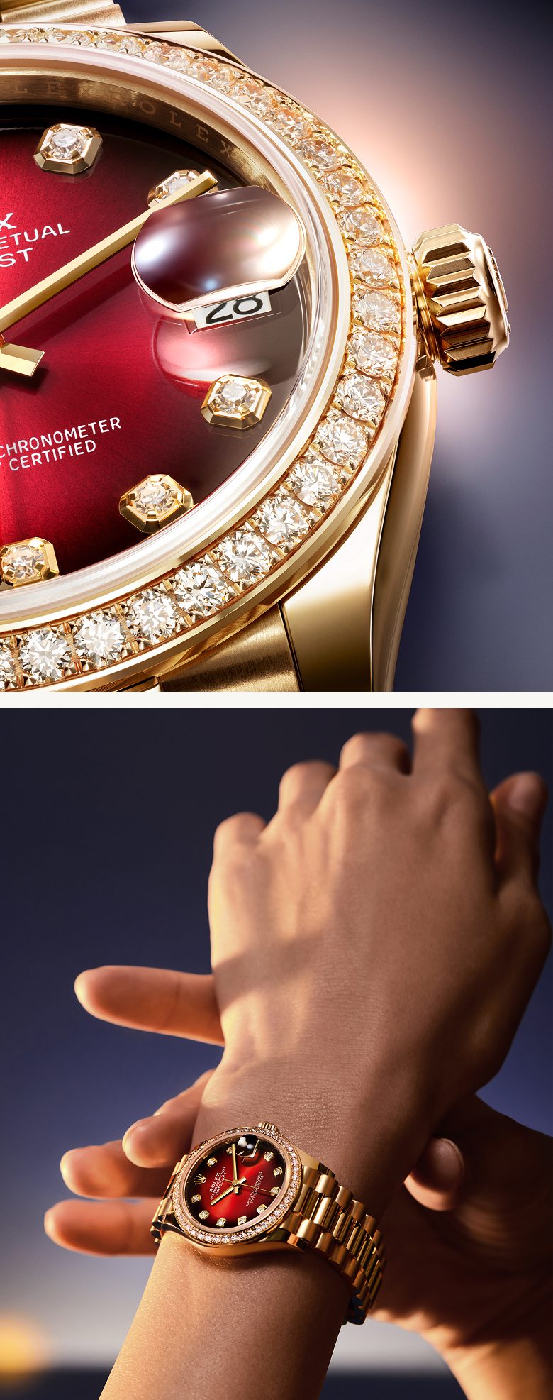 rolex new watches 2025 datejust m278288rbr 0041 2412uf 002 and m278288rbr 0041 2501ad 001 portrait