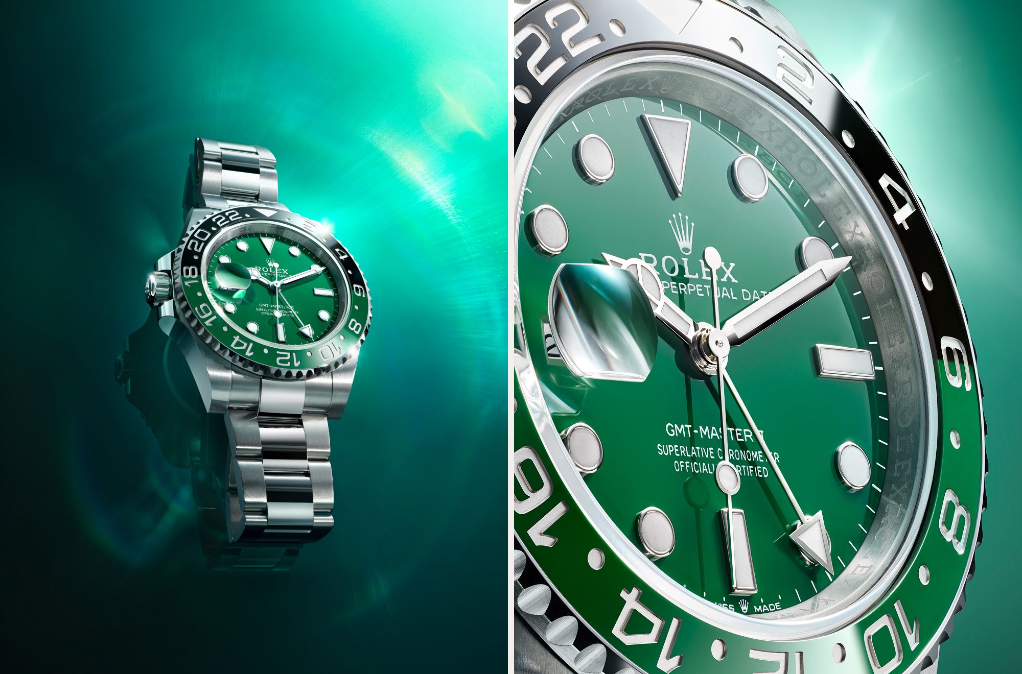 rolex new watches 2025 gmt master ii several time zones m126729vtnr 0001 2501 and m126729vtnr 0001 2412uf 002 landscape