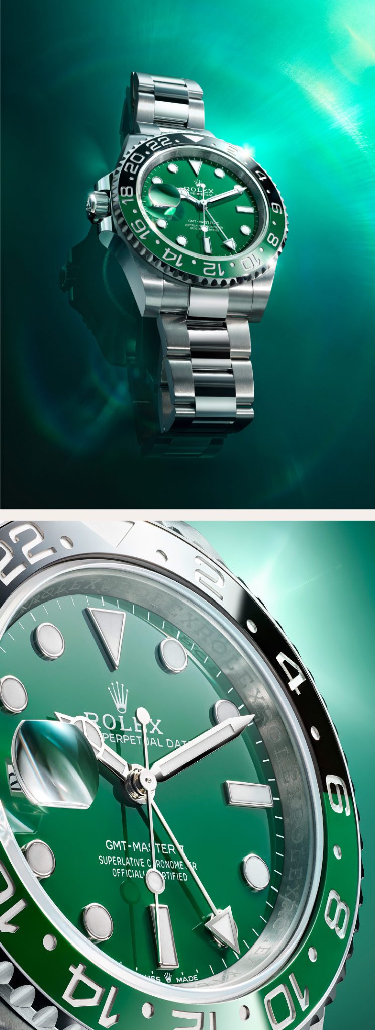 rolex new watches 2025 gmt master ii several time zones m126729vtnr 0001 2501 and m126729vtnr 0001 2412uf 002 portrait