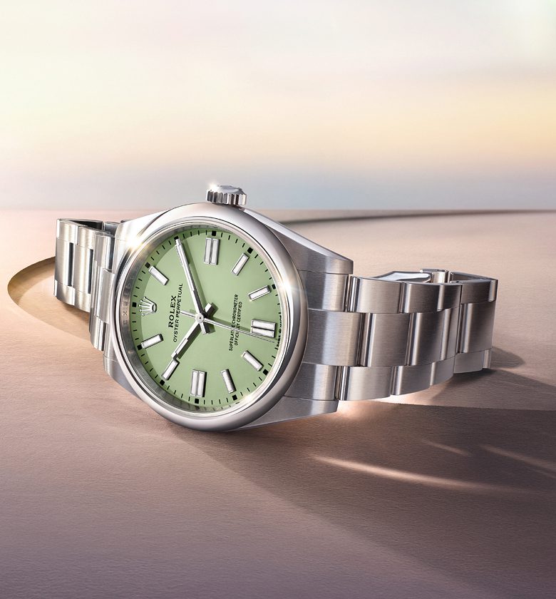 rolex new watches 2025 oyster perpetual ambiance m134300 0006 2501stojan 002 portrait