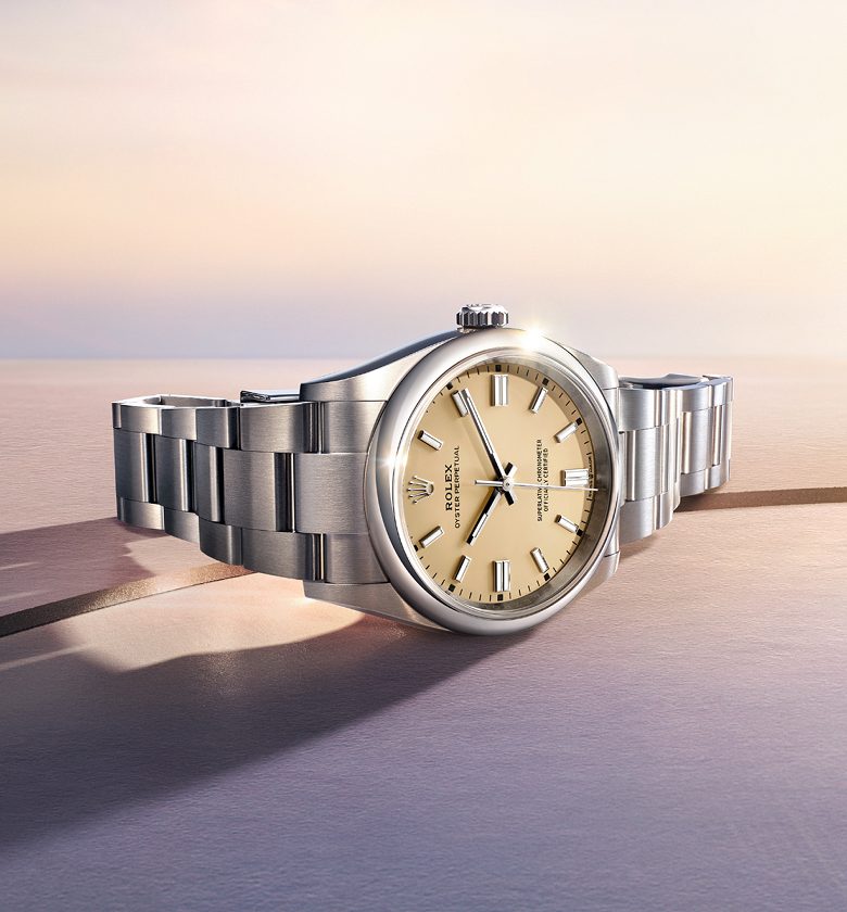 rolex new watches 2025 oyster perpetual essence of the oyster m126000 0012 2501stojan 002 portrait
