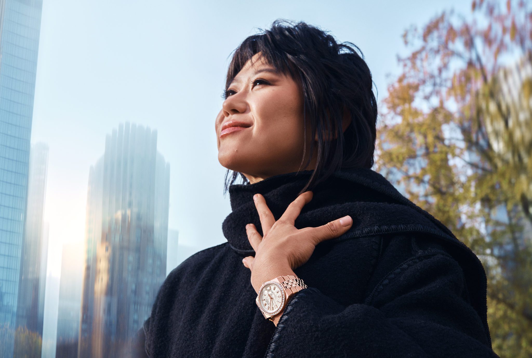 rolex new watches 2025 the land dweller yuja wang ywang 2412rp 1 landscape