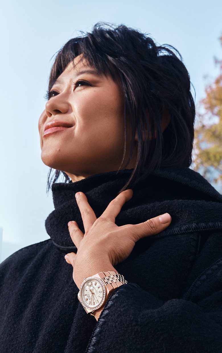 rolex new watches 2025 the land dweller yuja wang ywang 2412rp 1 portrait