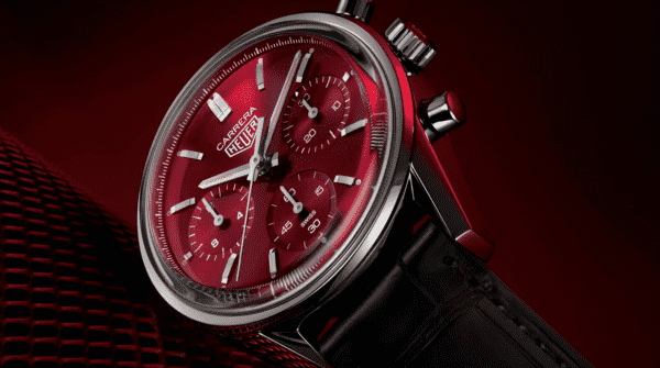 TAG Heuer Carrera Kini Didominasi Warna Merah