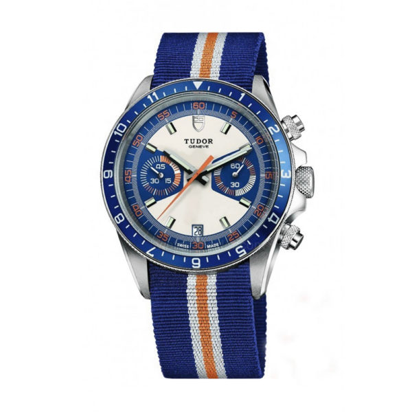 TUDOR Heritage Chrono Blue